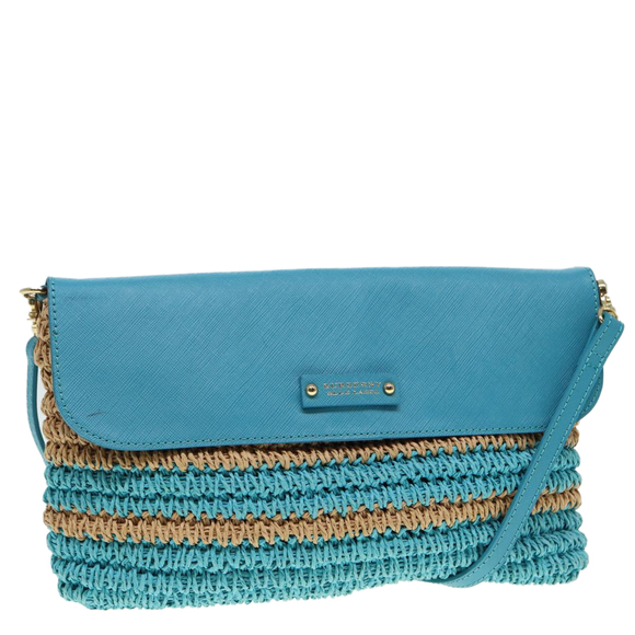 Burberry Blue Leather shoulder - Picture 1 of 10